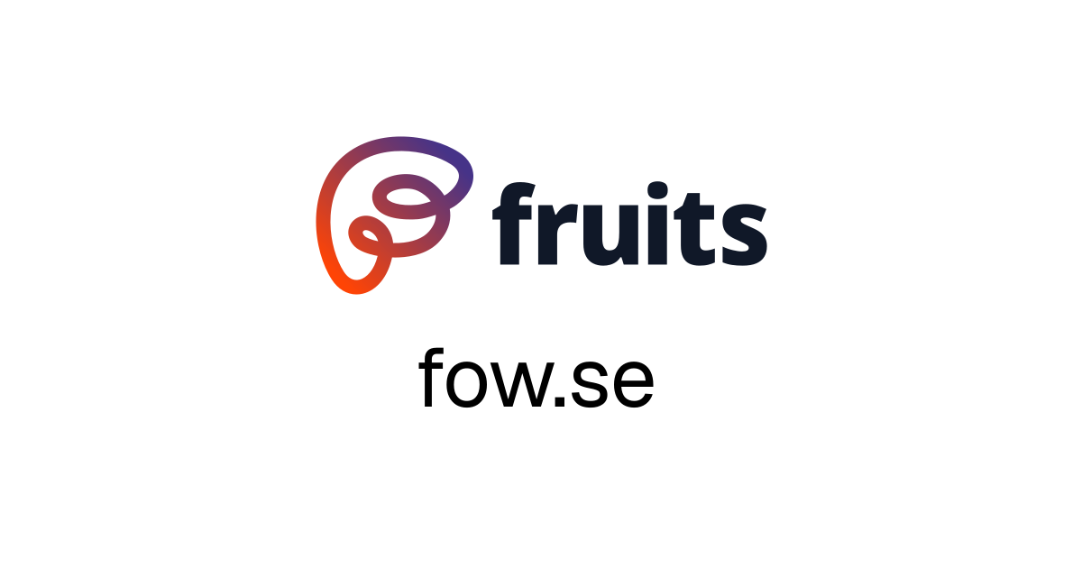 fow.se | fruits